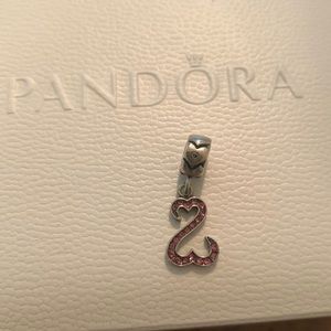 Pandora open heart charm